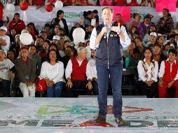 Joé Antonio Meade prometió reestructurar a dependencias del rubro agropecuario. NOTIMEX/J. Pazos