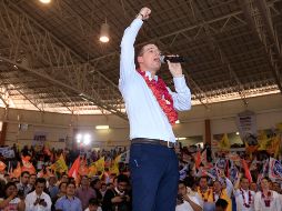 Anaya estuvo en Zacatlán, Puebla. NOTIMEX/C. Pacheco