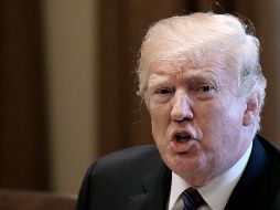 Trump ha pedido a China que alivie las barreras comerciales “porque es lo correcto”. AFP / ARCHIVO