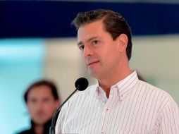 Peña Nieto revisó el avance de los compromisos que cada dependencia tiene bajo su encargo. EFE / ARCHIVO