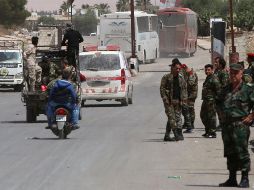 Trump prometió averiguar quién es responsable del ataque que habría matado al menos a 40 personas. AP / ARCHIVO