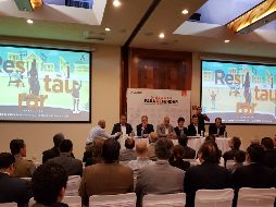 Alfaro presentó su propuesta en una reunión ante empresarios del Estado. EL INFORMADOR / R. Rivas