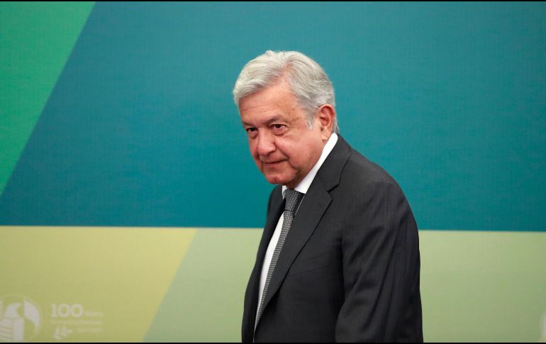 López Obrador participó en la 101 Asamblea General de la American Chamber México. EFE / J. Méndez