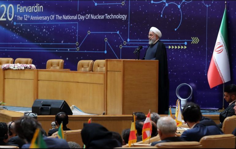 Irán firmó el acuerdo mediante el cual limita sus actividades nucleares a cambio del levantamiento progresivo de las sanciones internacionales. EFE /
