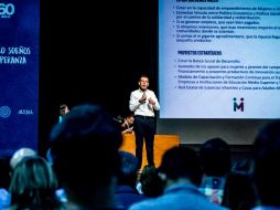 Castro Reynoso participó en el Foro Diálogos por México, en el ITESO. TWITTER / @micasrey