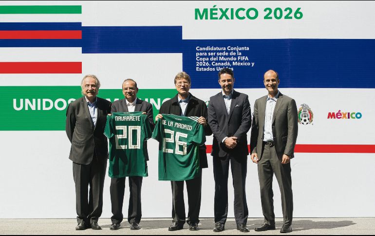 México, Estados Unidos y Canadá compiten con Marruecos para albergar la Copa del Mundo 2026. MEXSPORT
