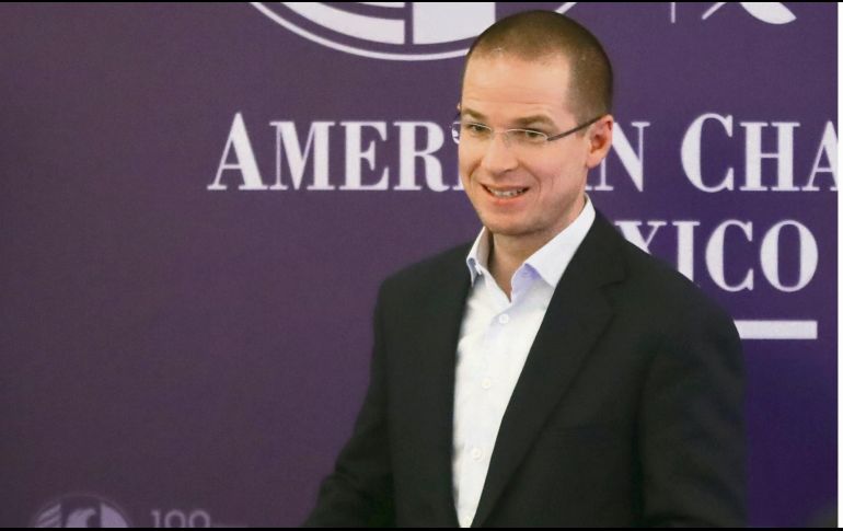 Propuestas duras. Ricardo Anaya participa en la 101 Asamblea General de Socios de la American Chamber of Commerce. SUN