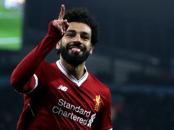 Al minuto 55', Mohamed Salah silenció el Etihad Stadium, casa del Manchester City. EFE/N. Roddis