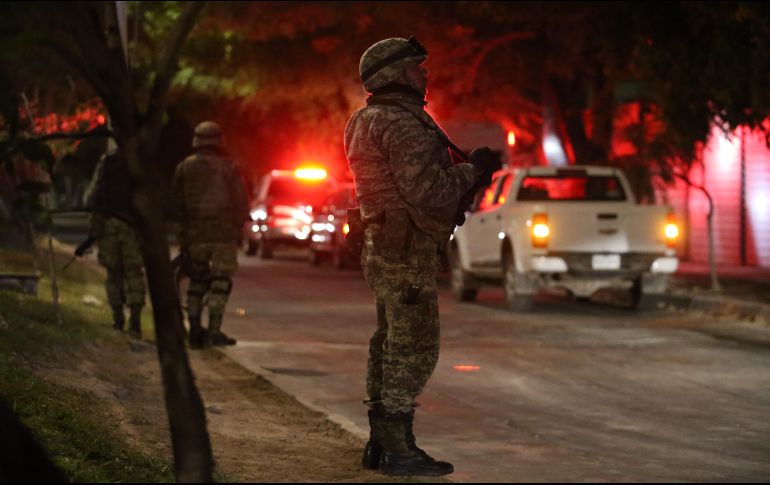Unidades de la Fuerza Única Regional y del Ejército acudieron al apoyo de las autoridades. EL INFORMADOR / ARCHIVO