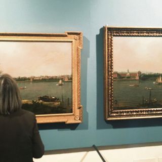Las dos mitades de una obra de Canaletto reunidas por primera vez