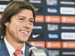 Contento. Matías Almeyda llegará a su séptima Final como técnico del Guadalajara, la primera en un torneo internacional. MEXSPORT