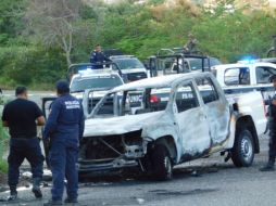 Elementos de la Policía Michoacán se trasladaron al lugar y corroboraron  el hallazgo. EFE / ARCHIVO
