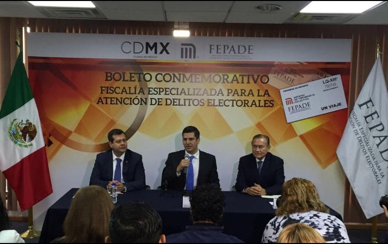 Díaz Santana comentó que es un proceso que se va a mantener de manera permanente y conforme el INE vaya denunciando. TWITTER / @hdiazs