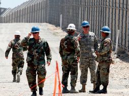 Trump quiere que se desplieguen hasta cuatro mil elementos a la frontera para combatir la inmigración ilegal y el tráfico de drogas. AP / ARCHIVO