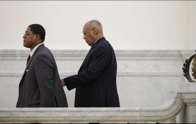 Lasha confrontó a Cosby entre lágrimas por un presunto abuso cometido hace 32 años. AFP / D. Reuter