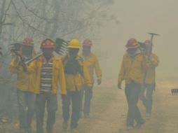 Se determinó que este es el incendio con mayor magnitud en los últimos seis años. ESPECIAL