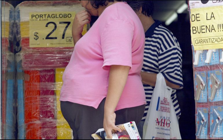 Las consecuencias de no atender la obesidad son graves con 106 mil muertes por diabetes en 2016 y un costo que podría llegar a 272 mil millones de pesos en 2023. EL INFORMADOR/Archivo
