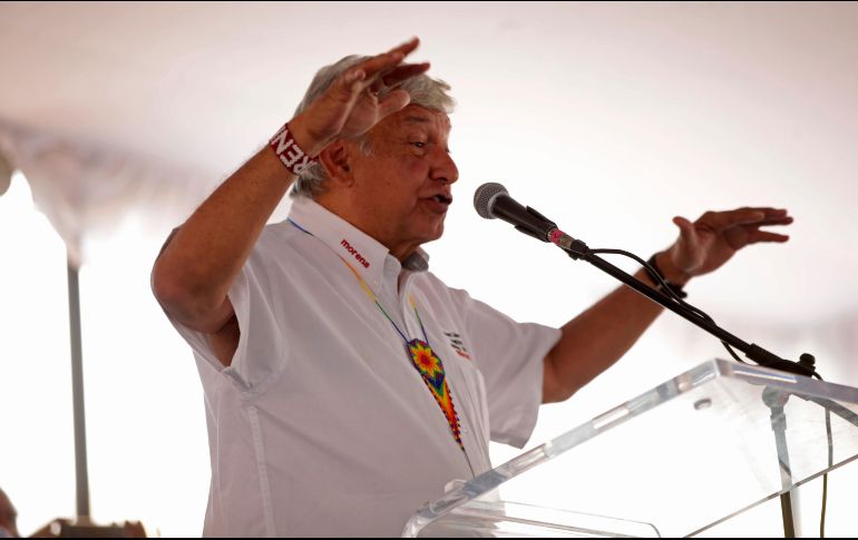 López Obrador considera que el Bronco no le restará votos. EL INFORMADOR/F. Atilano