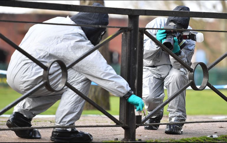 Gran Bretaña culpa a Rusia del ataque contra los Skripal, que fueron hallados inconscientes en el banco de un parque de la ciudad inglesa de Salisbury el 4 de marzo. AFP / ARCHIVO