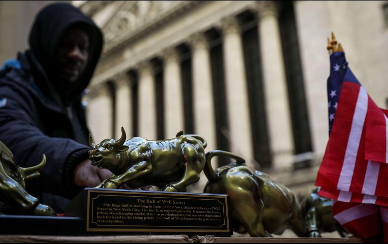 El NYSE Composite muestra una mejora de 48.27 puntos (0.39 por ciento) al situarse en 12 mil 562.86 unidades. AFP / ARCHIVO