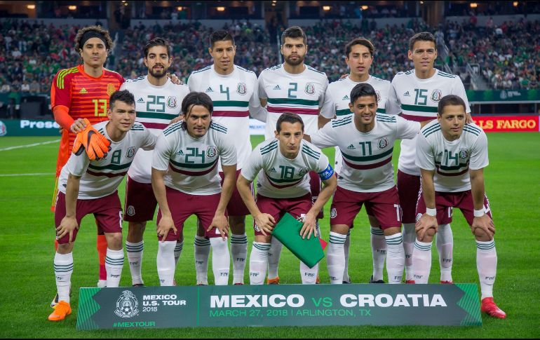 Además de Alemania (en el primer lugar), México se medirá a Suecia, ubicado en el peldaño número 23, y a Corea del Sur, en el sitio 61 de la clasificación de selecciones nacionales. MEXSPORT / ARCHIVO