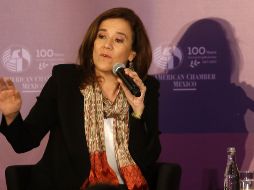 Zavala asegura que, si ella tuviera los spots que tiene el tabasqueño, le ganaría. NTX / ARCHIVO