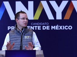 Ricardo Anaya aprovecha la conferencia para reiterar su 