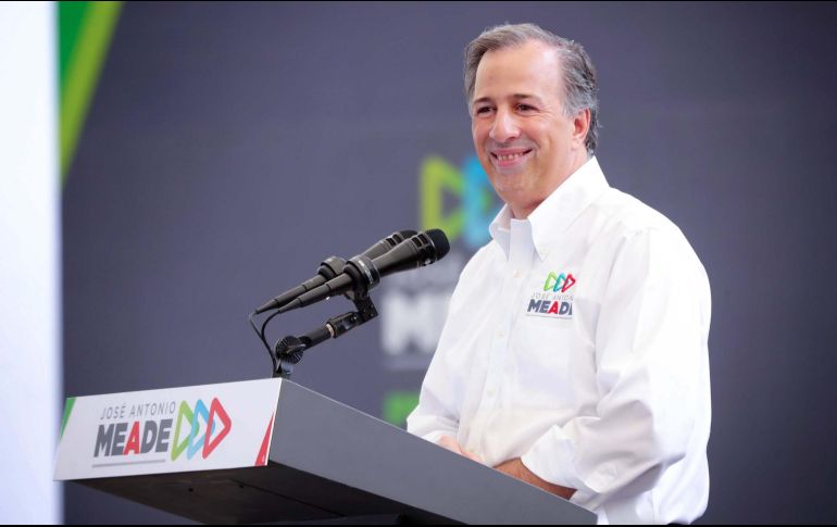Ayer jueves, el aspirante tricolor hizo un llamado para frenar a Andrés Manuel López Obrador. NTX / ARCHIVO