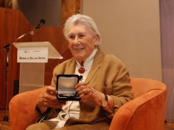 Laville  recibió en 2012 la Medalla Bellas Artes y el Premio Nacional en Ciencias y Artes en el campo de las Bellas Artes. NTX / ARCHIVO