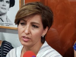 Mónica Almeida López, diputada perredista, negó solicitar licencia en el Congreso del Estado para dedicarse a hacer campaña por su aspiración a una diputaduría federal. EL INFORMADOR / R. Rivas