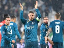 Ramos es un pilar de la defensa de los merengues, que enfrentarán al Bayern Munich en la antesala de la Final. AFP/ARCHIVO