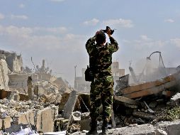 Fotogalería: Así quedaron las instalaciones bombardeadas en Siria