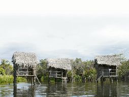 Las chozas forestales construidas para el rodaje de 