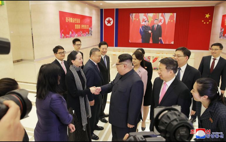 Kim Jong-un expresó su intención de 