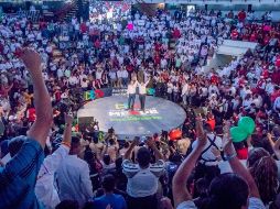 Meade estuvo junto al candidato a la gubernatura de Jalisco, Miguel Castro. TWITTER / @micasrey