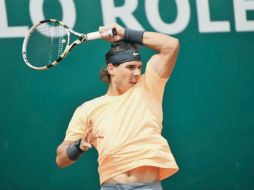 Rafael Nadal. El español va por su título número 11 en el Masters de Montecarlo. AP