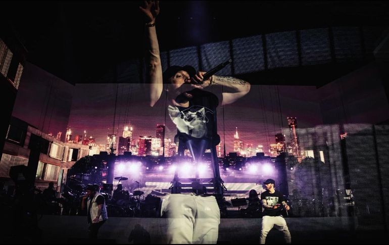 Eminem defendió más de dos décadas de éxito y popularidad. TWITTER / @coachella