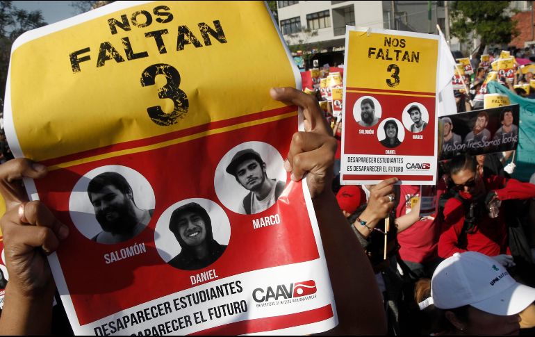 Los jóvenes desaparecieron el pasado 19 de marzo luego de realizar presuntamente la grabación de un video en Tonalá. EL INFORMADOR/ ARCHIVO