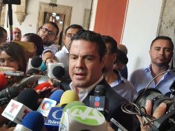 El gobernador aseveró que la nueva fiscalía contará con un mayor presupuesto. EL INFORMADOR / S. Blanco