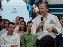 José Antonio Meade arremetió nuevamente contra López Obrador como alguien que el país no quiere. EL INFORMADOR / G. Gallo