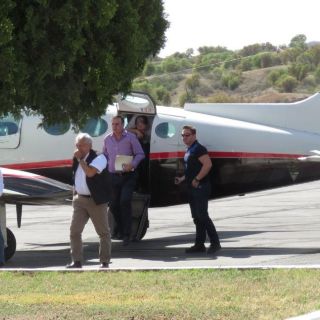 López Obrador viaja en avión privado en gira