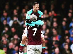 El gol del mexicano fue gracias a una buena combinación de pases con sus compañeros. TWITTER / @CH14_