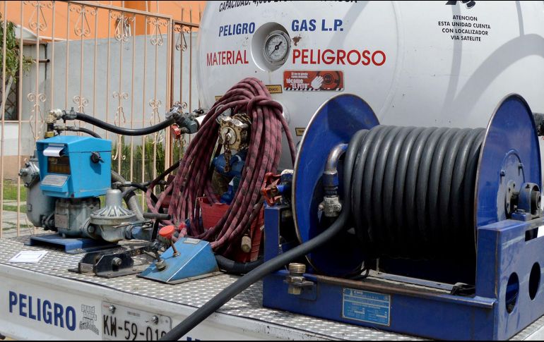 Los precios del gas licuado de petróleo reportaron un retroceso del 6.2 por ciento. NOTIMEX /Archivo