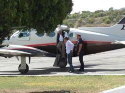 Meade Kuribreña critica el taxi aéreo que el tabasqueño utilizó para trasladarse. TWITTER