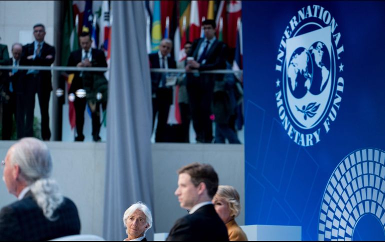 El FMI presentó su informe Monitor Fiscal de abril, en el inicio de las Reuniones de Primavera. AFP/B. Smialowski