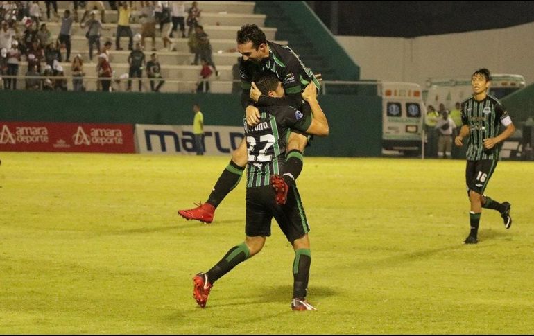 Los goles del triunfo fueron de Adolfo Domínguez, al minuto 20, Leonardo Ramos (48) y Diego de la Torre (90+3). FACEBOOK/Cafetaleros de Tapachula Oficial