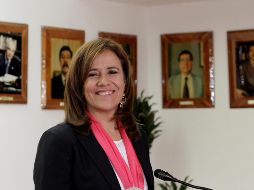 Zavala dijo que los agentes que la siguieron fueron “muy amables”. NOTIMEX/P. Sánchez