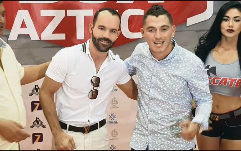 Ramón Álvarez y Jorge Páez se medirán en peso superwelter. EL INFORMADOR/F. Romero
