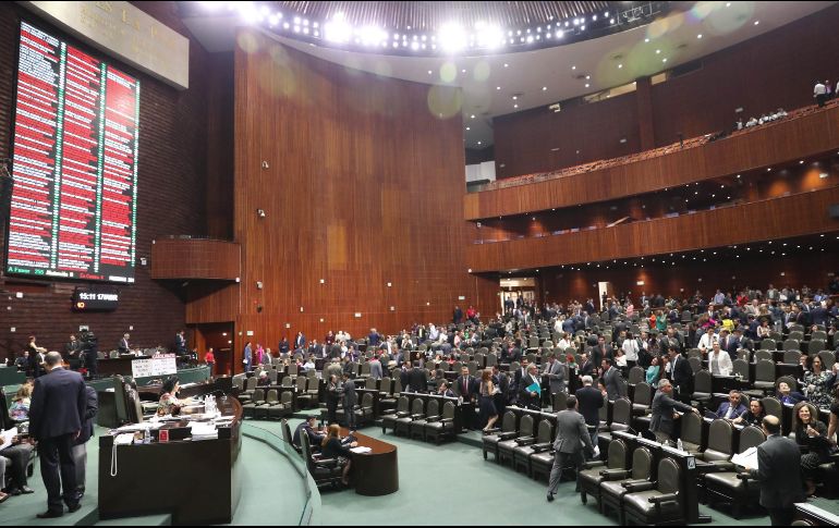 El Pleno de la Cámara de Diputados aprobó por unanimidad y por la vía rápida las reformas. SUN/L. Godínez