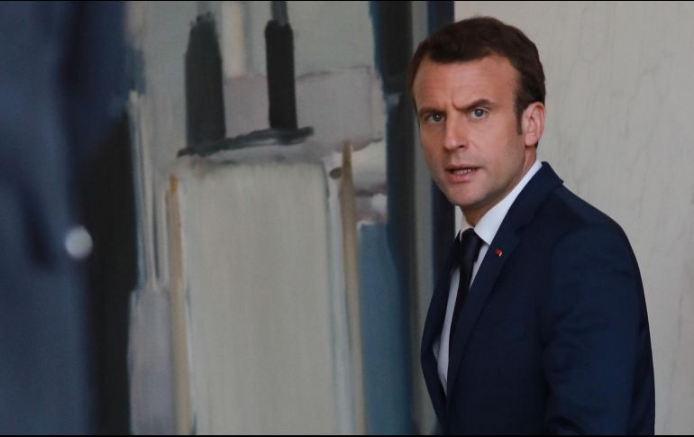 El jefe del Estado francés defendió esta postura en una conversación telefónica con el presidente de Palestina, Mahmud Abas. AFP/ J. Demarthon